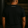 T-Shirt "REAL FIGHTER - Minimal Ed" Black - Image 5