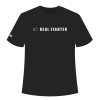 T-Shirt "REAL FIGHTER - Minimal Ed" Black - Image 6