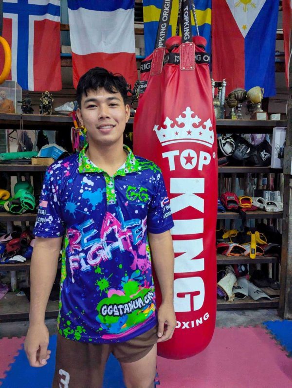 Sport T-Shirt "V.Splash Real Fighter" Songran  2025 / Feat. LOOKNONGSAENG - Image 3