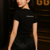 T-Shirt "REAL FIGHTER - Minimal Ed" Black - Image 3